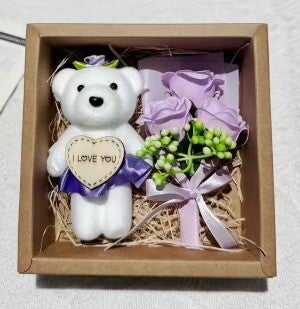 Beer Roos Zeepbloem paars “ Liefdevol Licht”