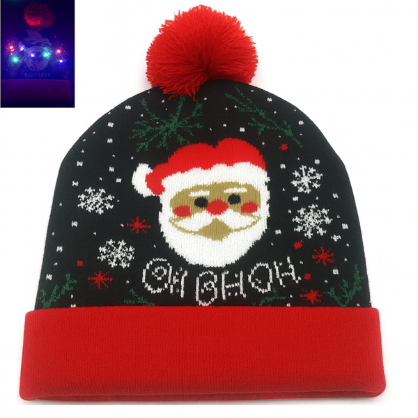 "Ho Ho Glow – LED Kerstmuts"