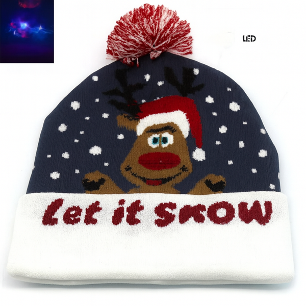 "Let it Glow – LED Kerstmuts"