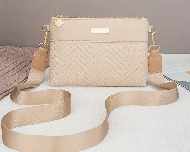 Crossbody Tas “Koffiekletsen in Stijl”