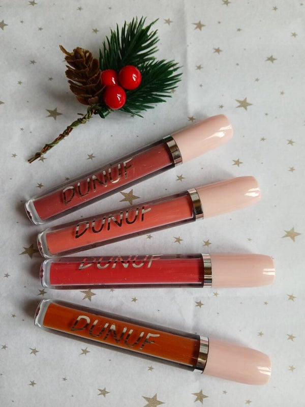 DUNUF lipgloss - 4 stuks