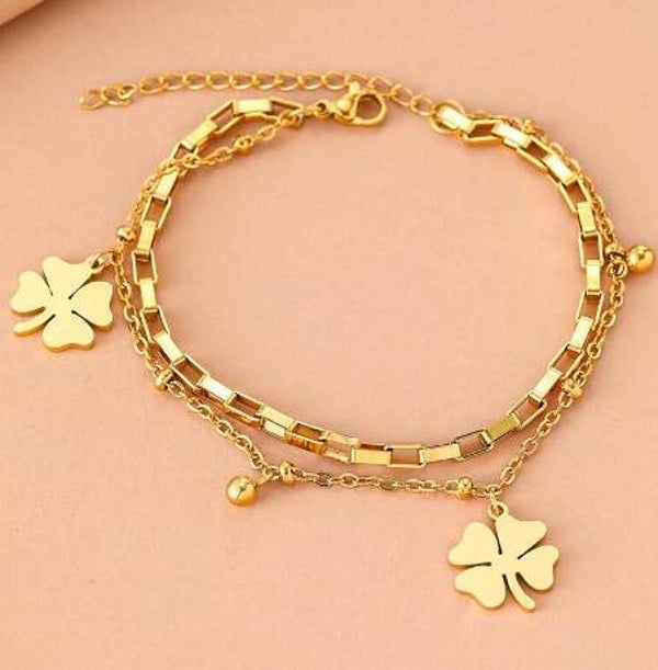 Bedelarmband -  Golden Luck