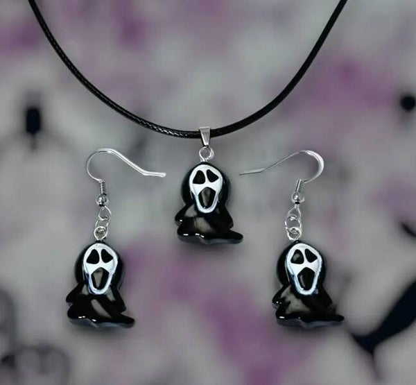 Zwarte Spookjes Sieradenset