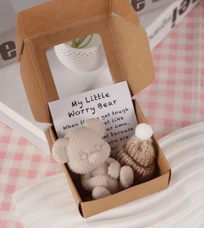 Mini Beerzakje abrikoos – Aanmoedigings cadeau set met Inspirerende Kaart