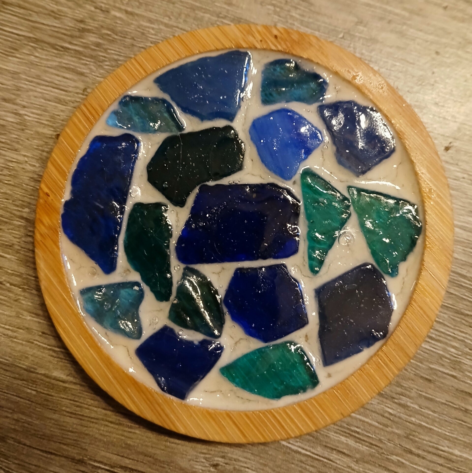 Ronde Mozaïek Onderzetter – 7,5 cm