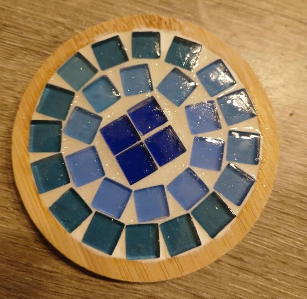 Ronde Mozaïek Onderzetter – 7,5 cm