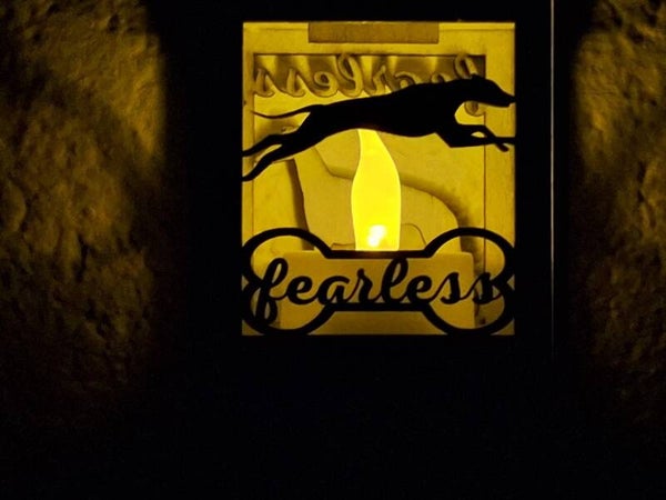 Silhouet lantaarntje