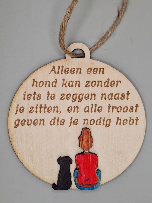Alleen een hond....