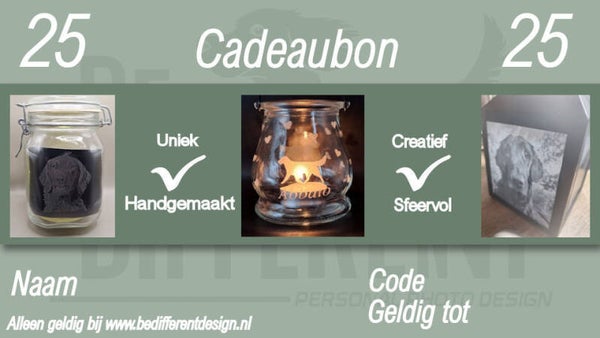 Cadeaubon 25