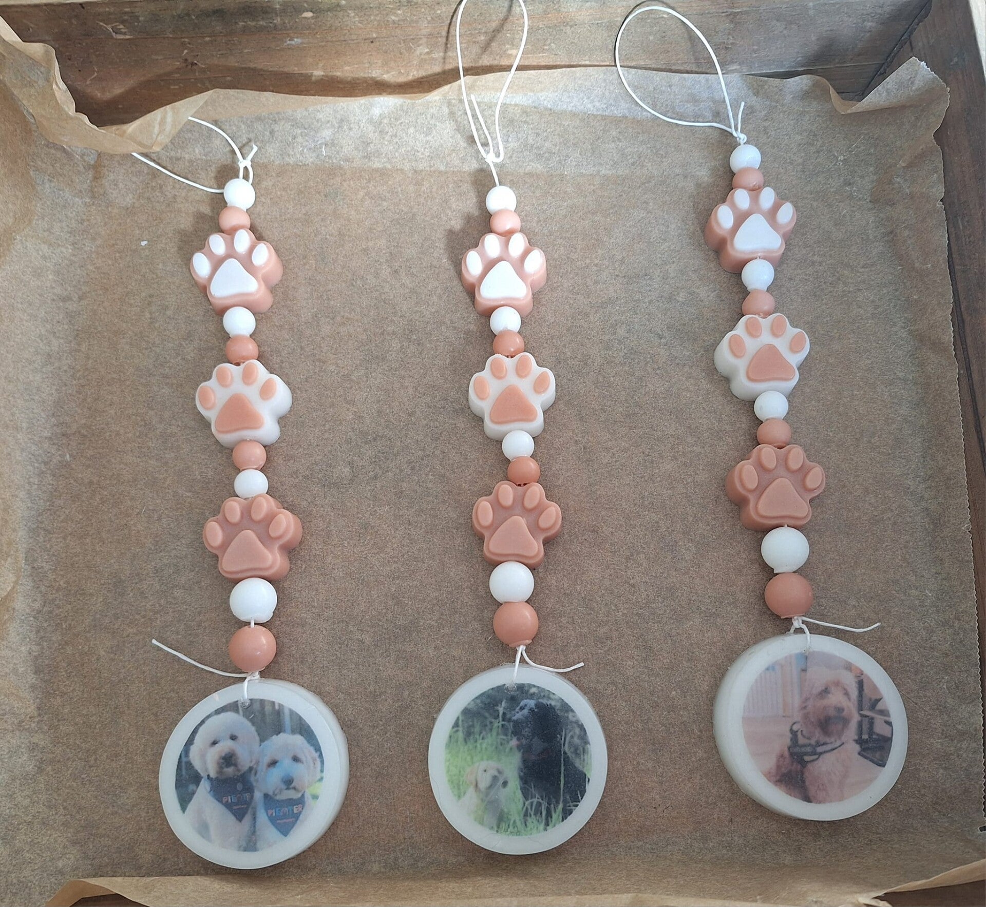 Foto zeepketting pootjes
