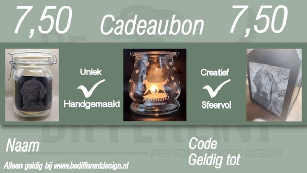 Cadeaubon 7,50