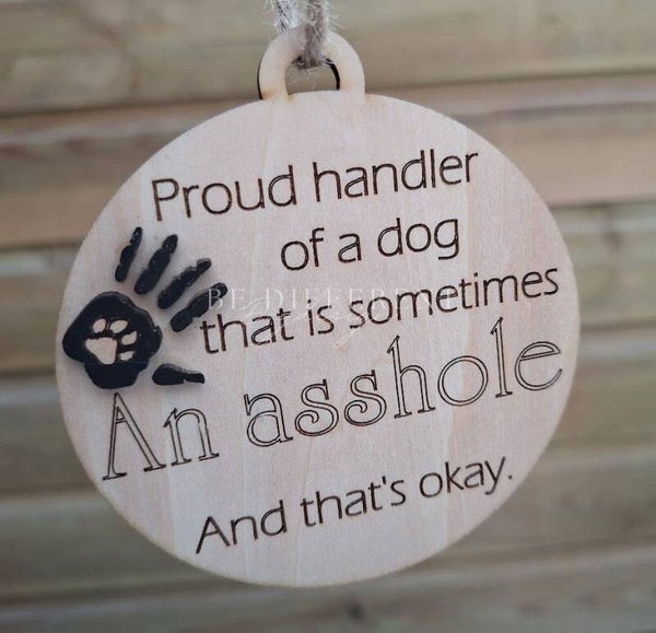 Proud handler