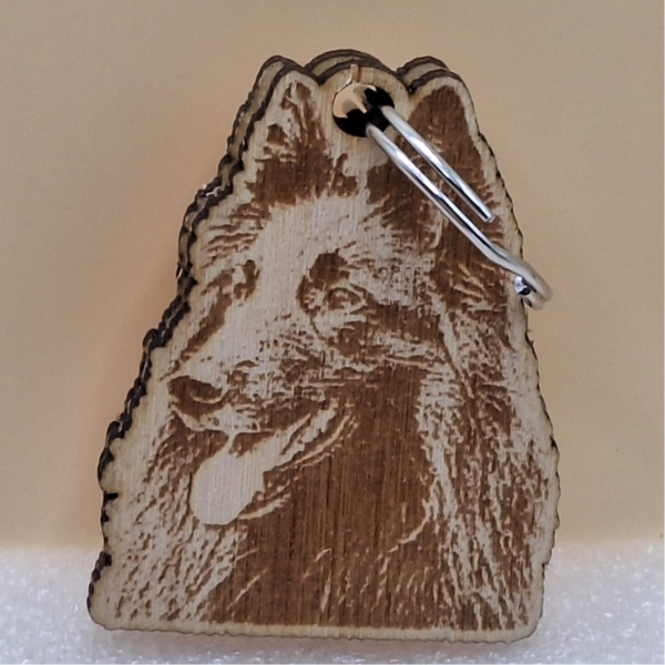 Gegraveerde fotosleutelhanger