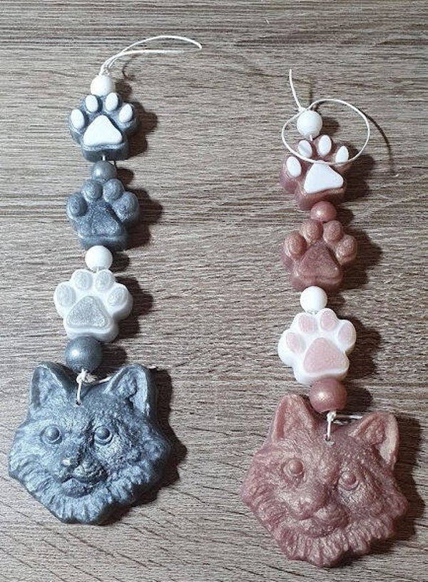 Zeepketting kattekop