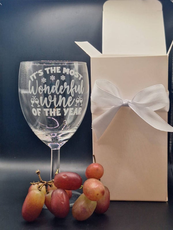 Wijnglas gegraveerd  30cl