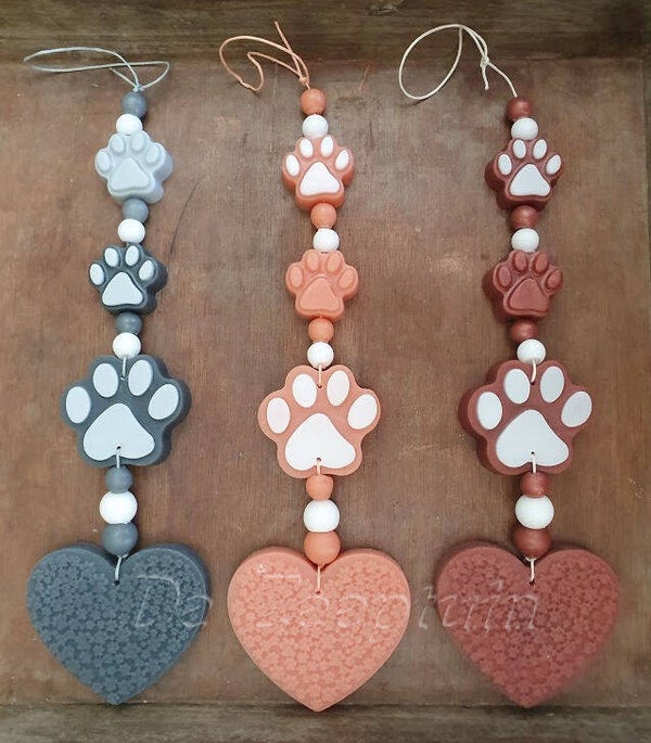 Zeepketting pootjes all over