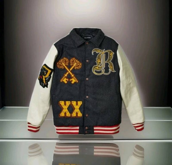 Men's Wool Master Key Varsity Jacket Size XL