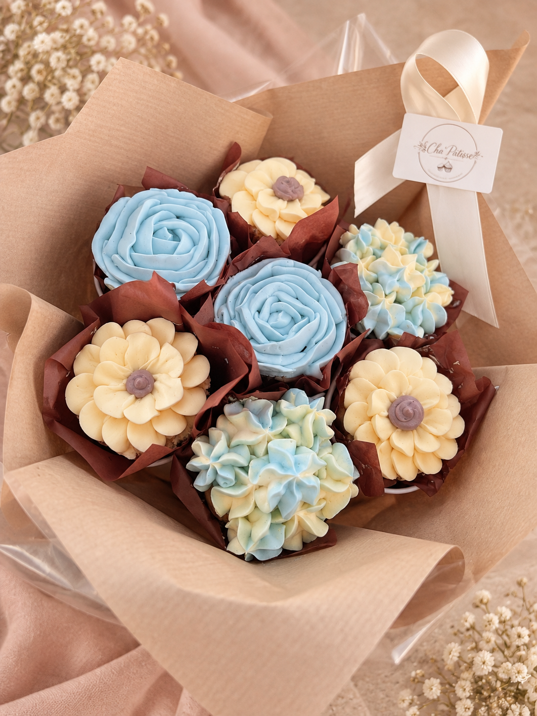 Cupcake floraux