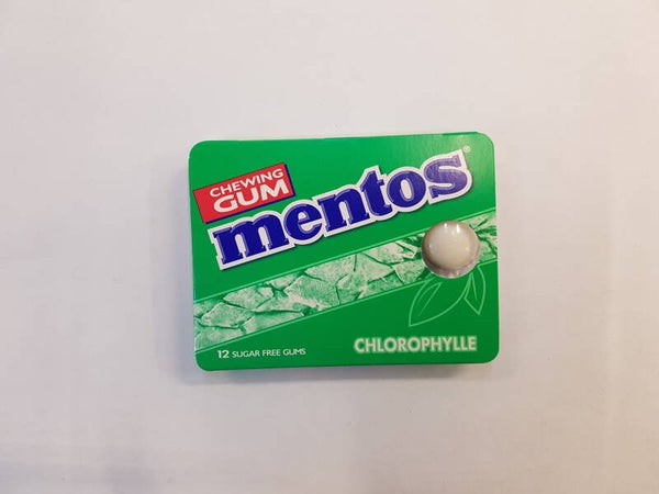 MENTOS CHEWING GUM CHLOROPHYLLE