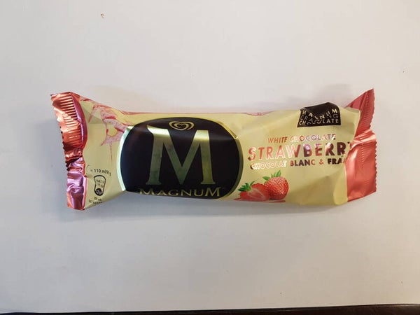 MAGNUN WHITE CHOCOLATE STAWBERRIES