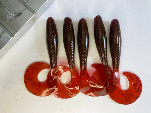 5 Inch Grub/Twister tails