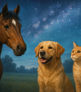 Healing voor dieren zoals paarden, honden en katten ook bij healingpraktijk sanabeyond