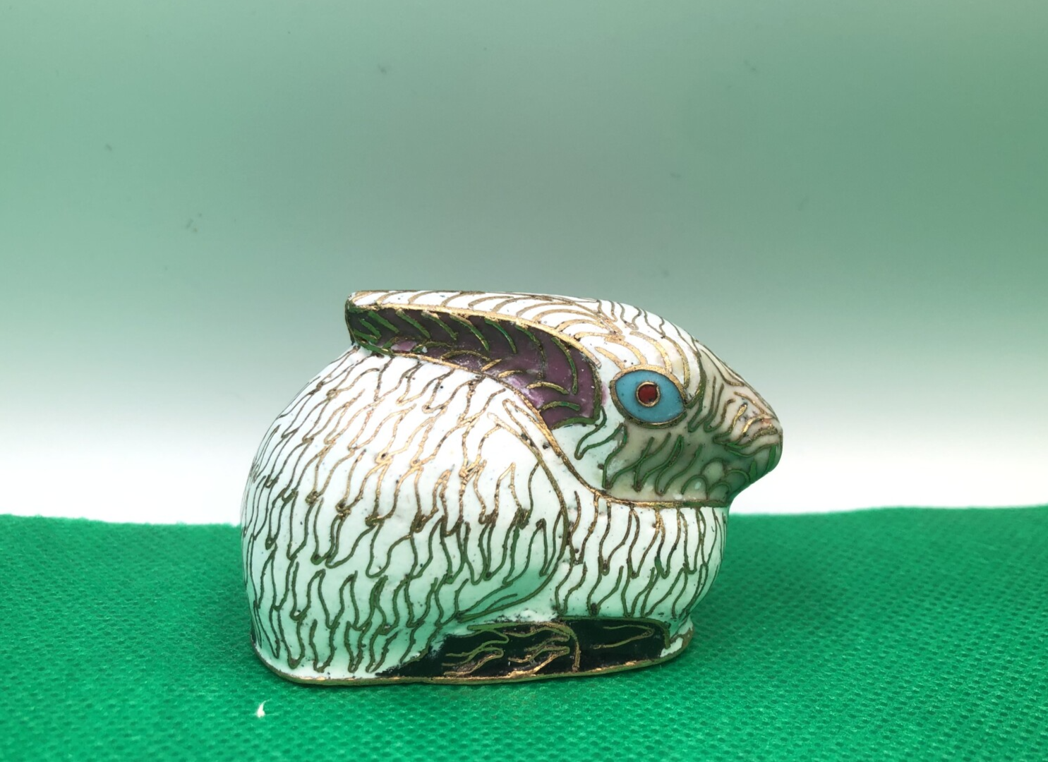 Konijn- Cloisonné (4 cm)