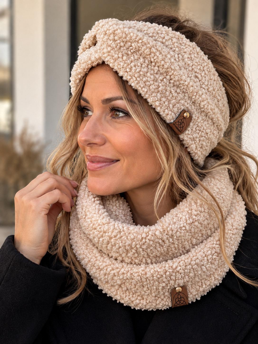 SET Teddy Haarband & Loop
