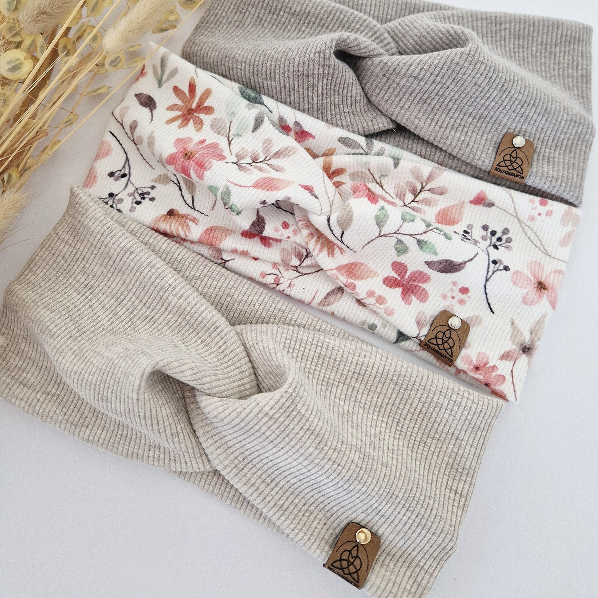 Bandeau-Haarband Rib-Jersey