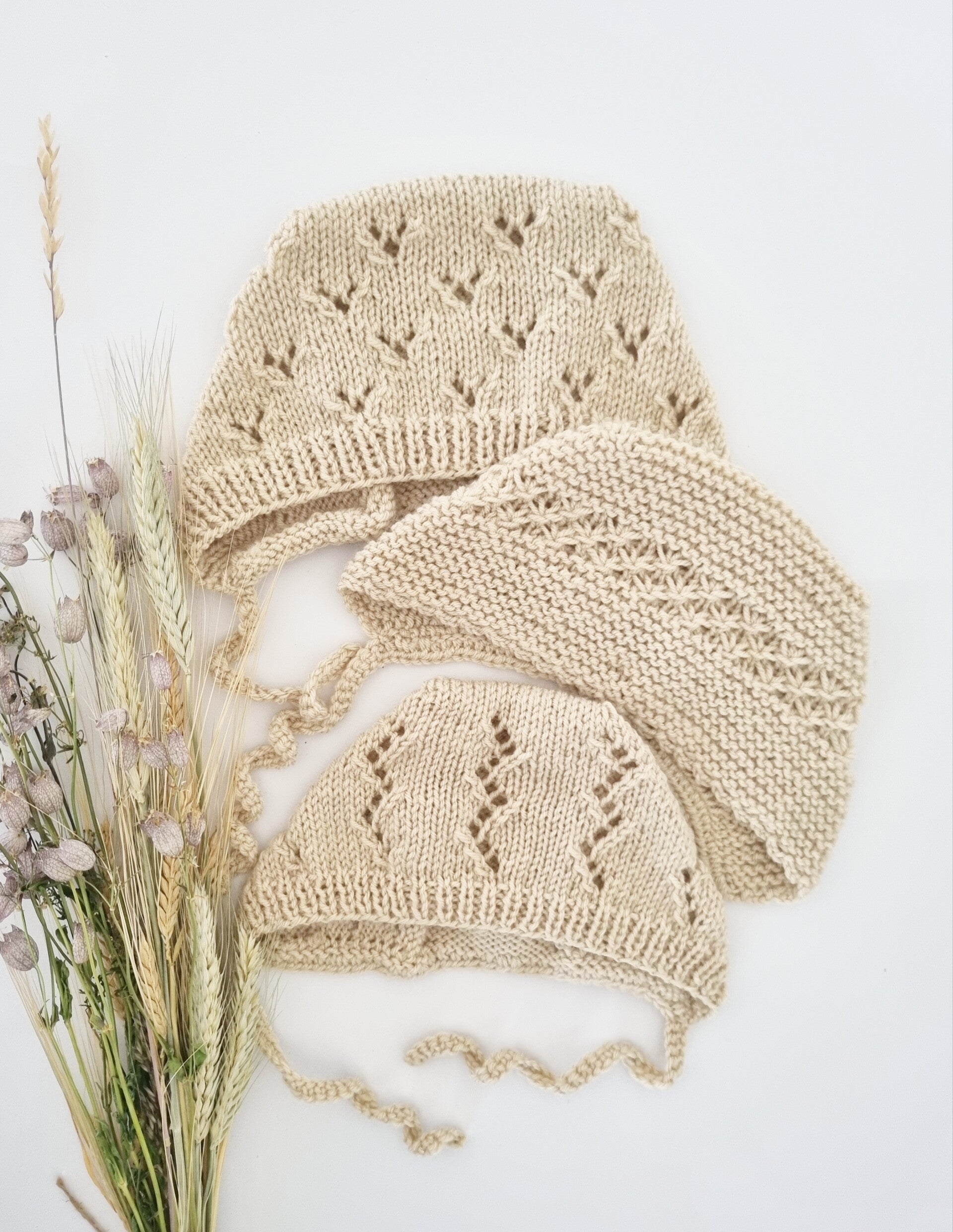Babybonnet NB-40cm beige