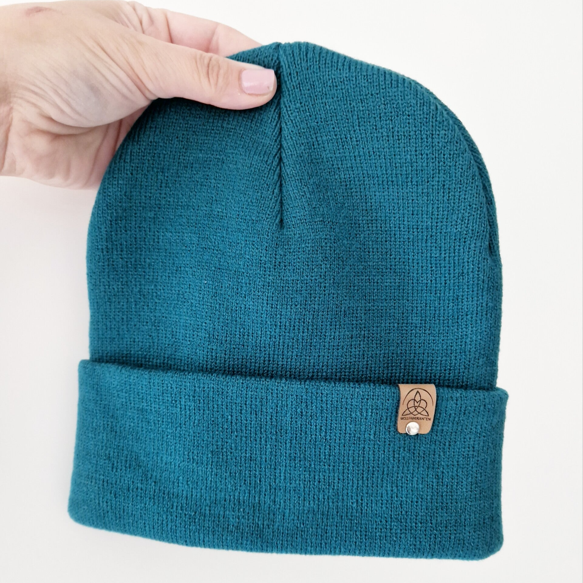 Hipster-Beanie piniengrün