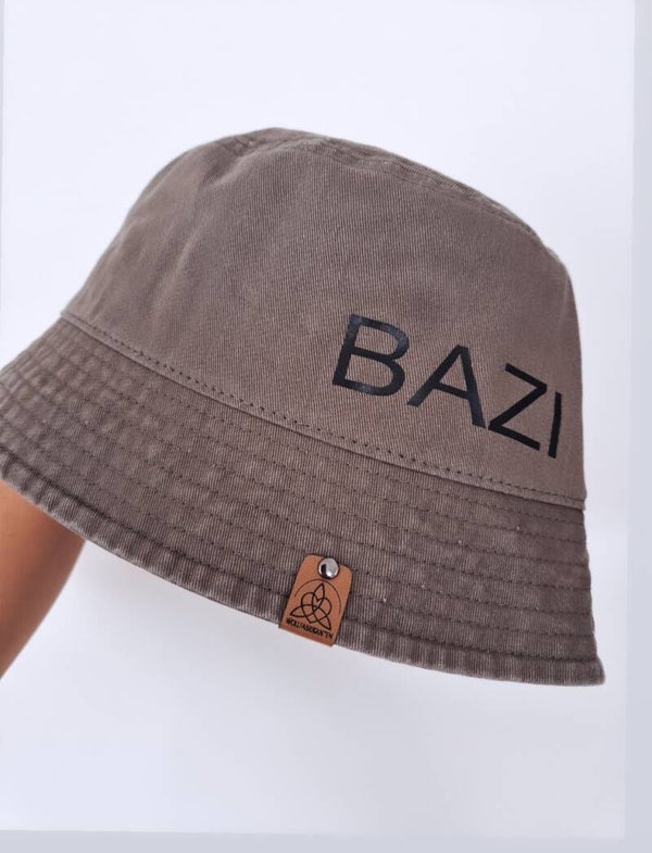 Fischerhut mit Personalisierung khaki BAZI 52/58