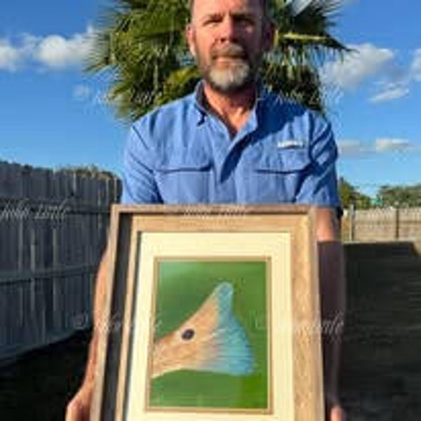 'Dang Red' - Framed Original