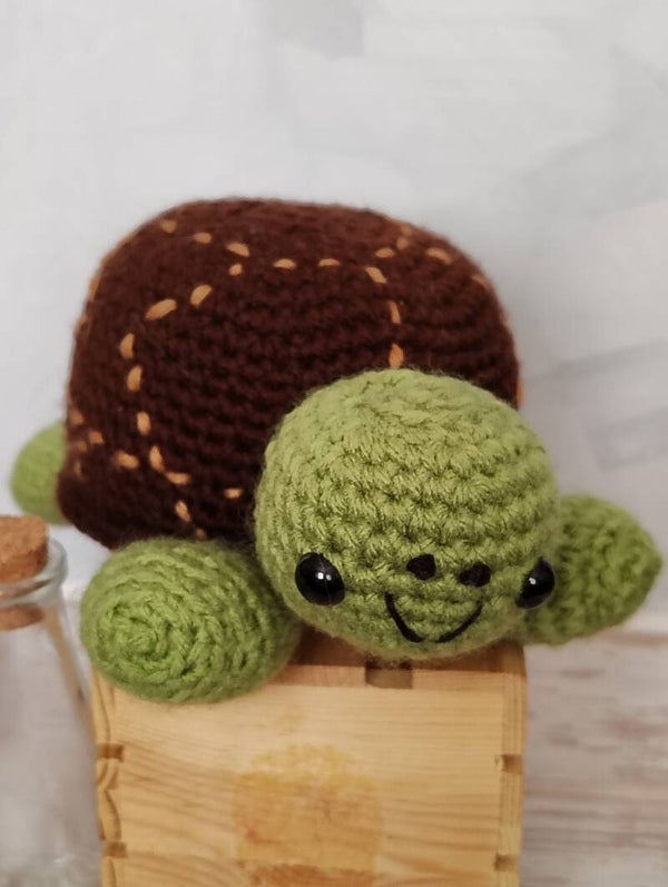 Crocheted Turtle