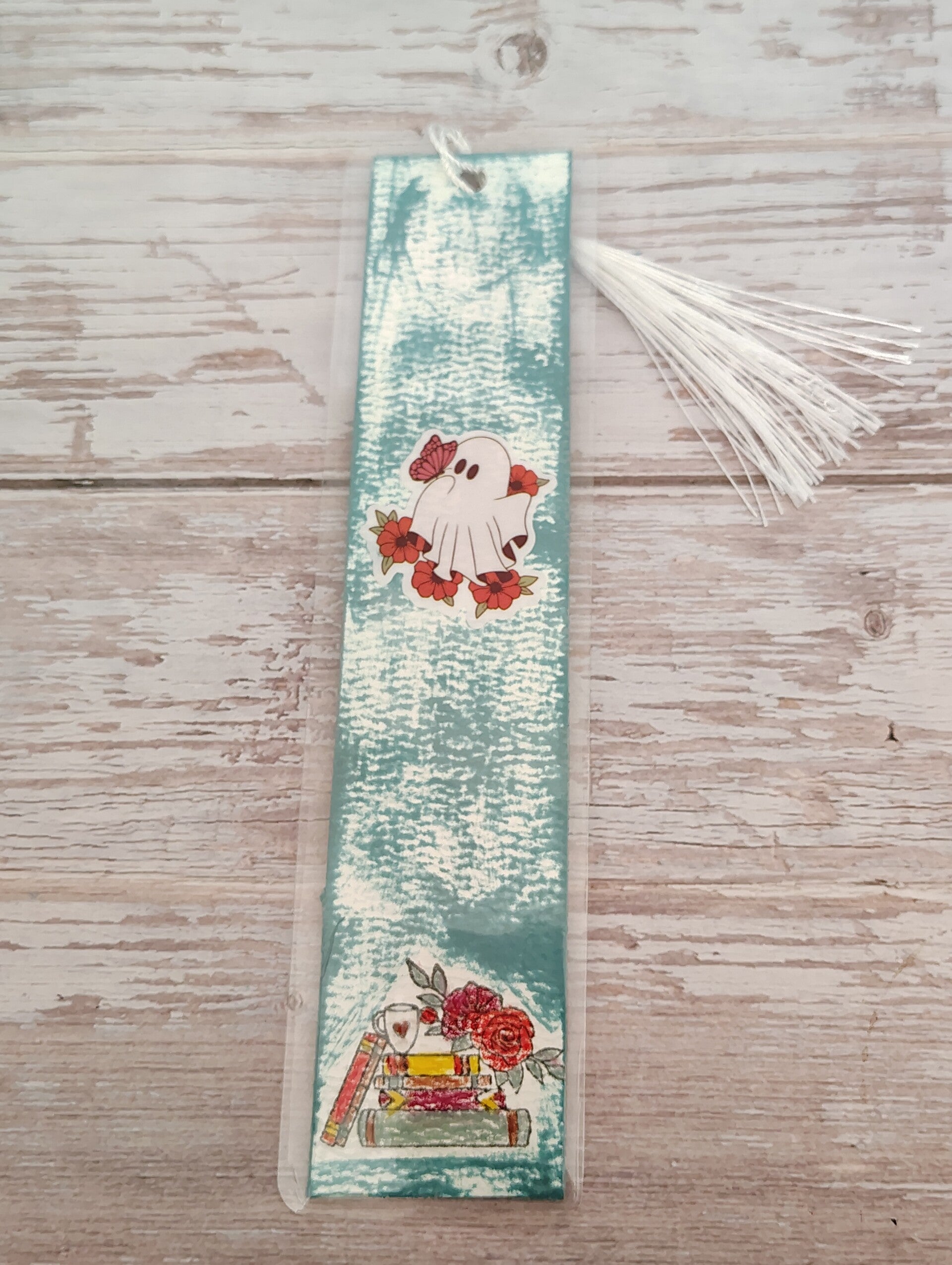 Collaged Bookmark - 👻📚 Boooks