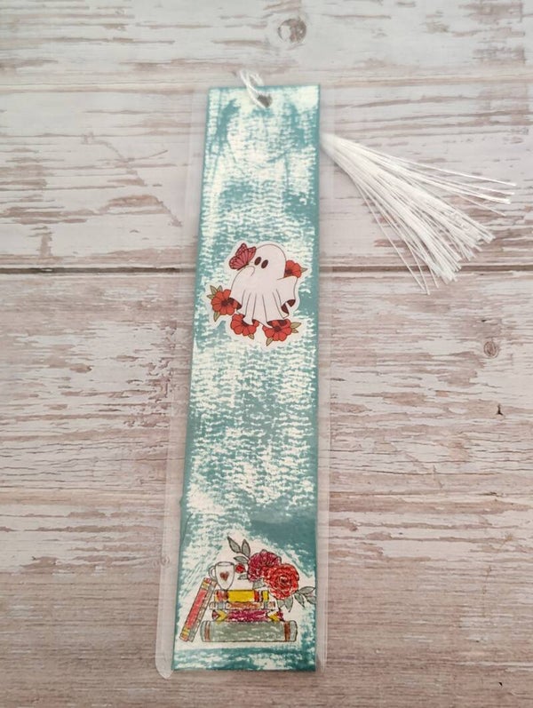 Collaged Bookmark - 👻📚 Boooks