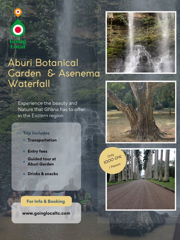 Aburi Gardens & Asenema Waterfall