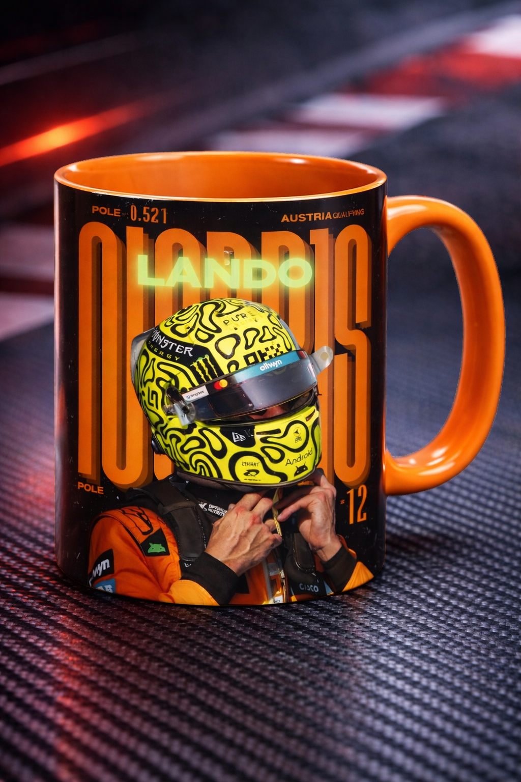 Taza lando norris