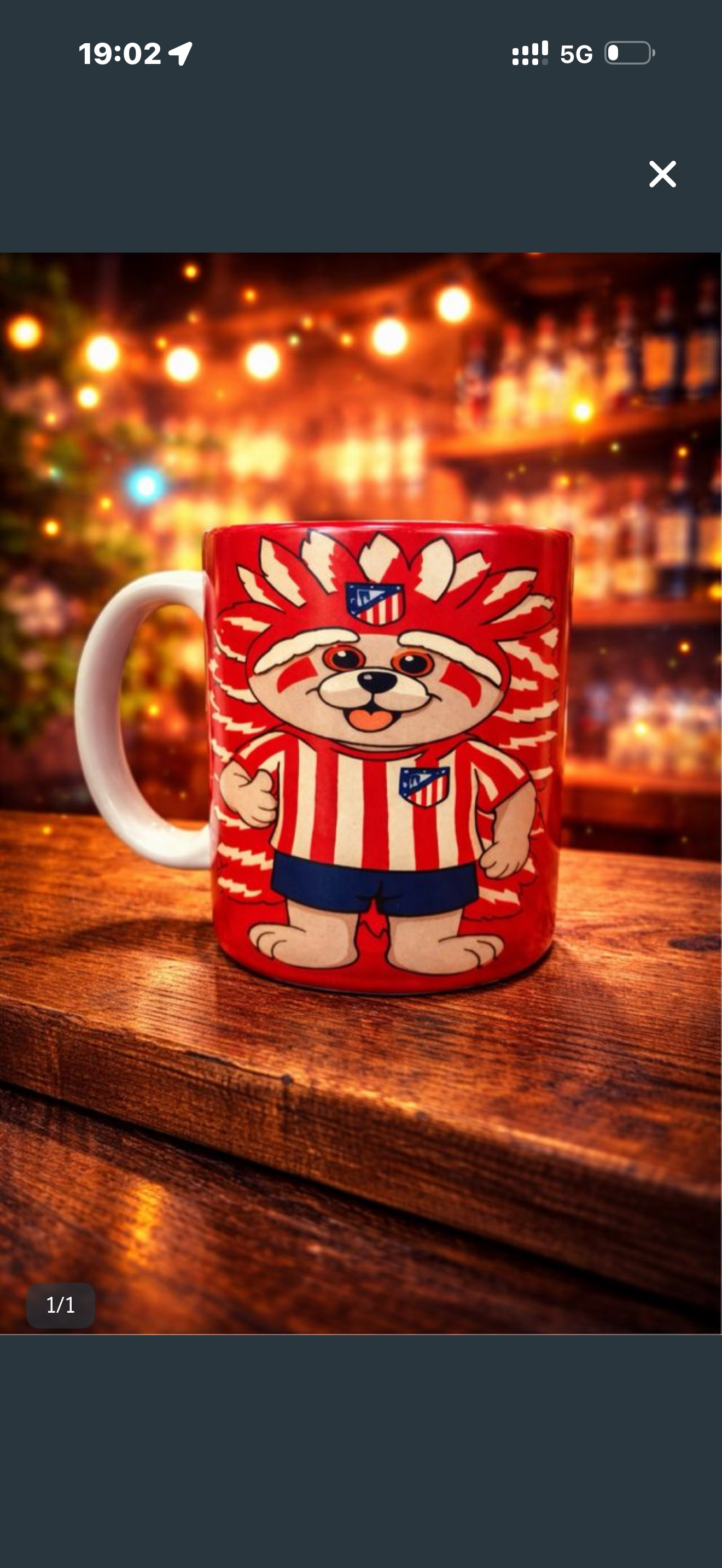 Taza atletico de madrid