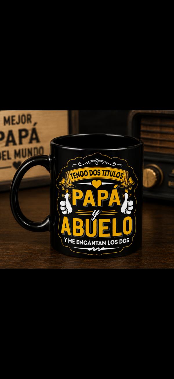 Taza papa y abuelo
