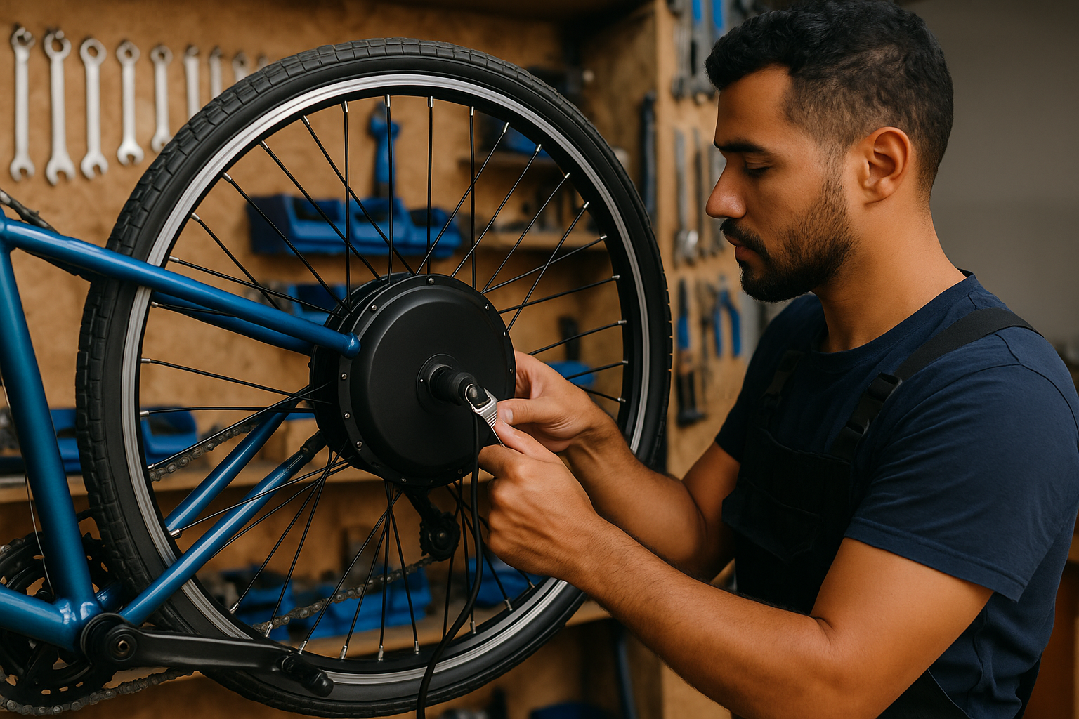 Instalación profesional de ruedas en Caicedonia