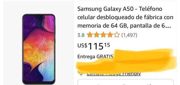 Sansung galaxi A 50