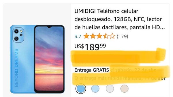 UMIDIGI 128 GB