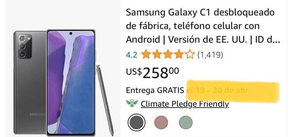 sansung galaxi C1