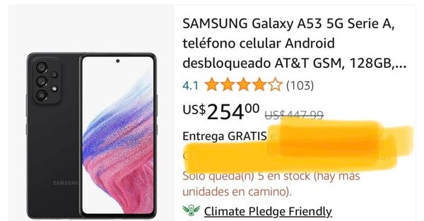 Sansung galaxi A53 5G