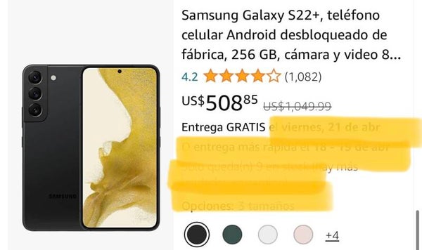 Sansung galaxi s22 256 GB
