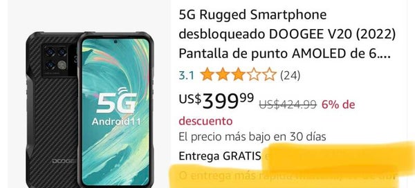 5G rugged smart phone