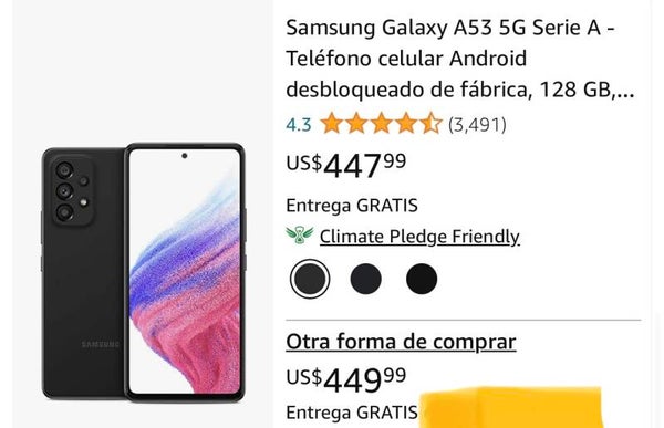 Sansung galaxi A53. 5G