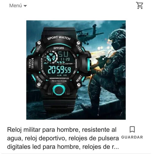 Reloj hombre