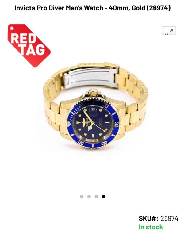 Reloj hombre invicta